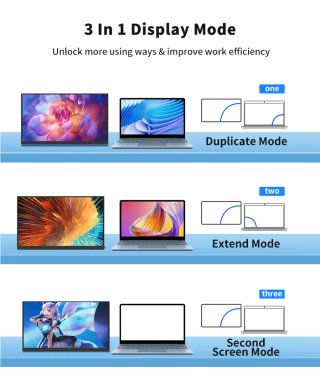 Monitor portatile touch screen da 14 pollici
