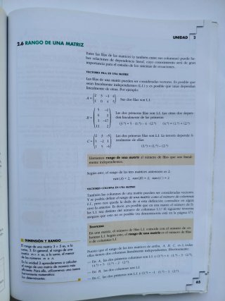 Matemáticas II. ANAYA 2 Bachillerato