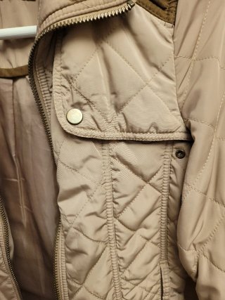 Chaqueta Zara Basic camel S