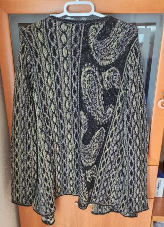 Cárdigan GAGI Mujer T.40 Negro Multicolor nuevo