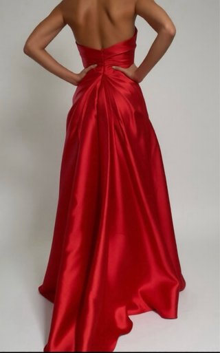 Vestido de noche Adolfo Domínguez Rojo