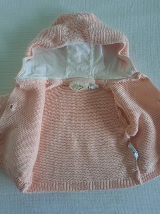 Chaquetita punto algodón Lupilú 0-2 meses