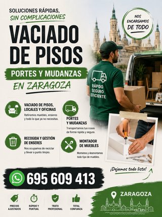 MUDANZAS Y MONTAJE MUEBLES
