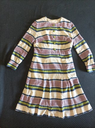 Vestido Vintage Francés Años 60