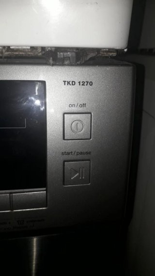 Ojo puerta lavadora Teka Inox  TDK1270 con bisagra