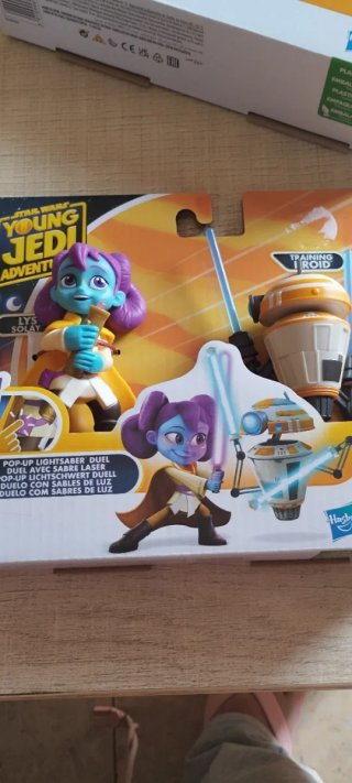 Lote 4 figuras Star Wars Young Jedi Adventures