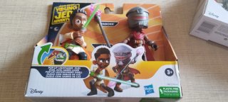 Lote 4 figuras Star Wars Young Jedi Adventures