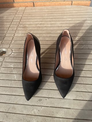 Zapatos de tacón negros de ceremonia
