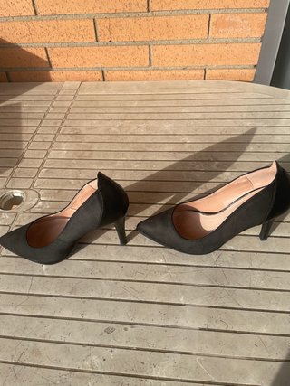 Zapatos de tacón negros de ceremonia