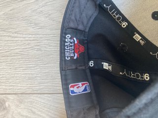 Gorra Chicago Bulls New Era 9FORTY Negra