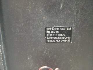 Altavoces Philips Negros