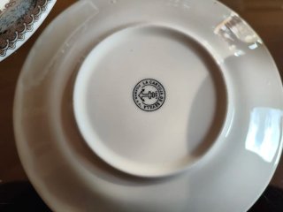 Cartuja de Sevilla Taza y Platillo