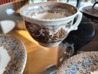 Cartuja de Sevilla Taza y Platillo