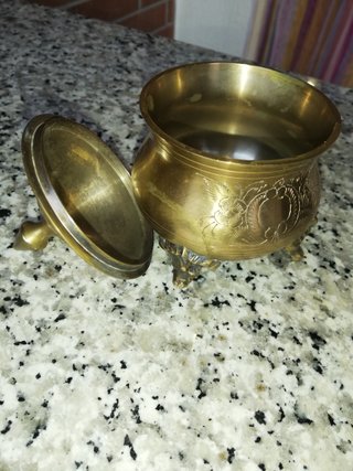 Set tè caffè vintage inciso oro