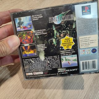 Final Fantasy VII Platinum PAL PS1