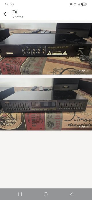 Ecualizador Gráfico Brigmton Hi-Fi 10+10 Bandas