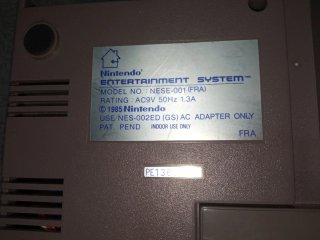 Nintendo Entertainment System NES Beige/Gris