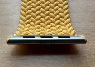 Apple Watch 45mm. Maize Braided Solo Loop 5