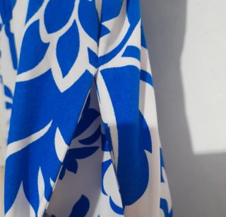 Vestido largo estampado talla única