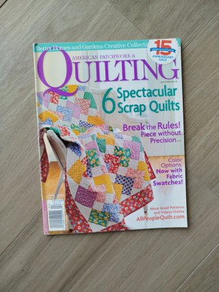 Lote 5 revistas patchwork