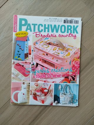 Lote 5 revistas patchwork