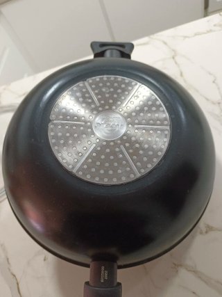 Sartén Wok Ikea con Tapa de Cristal 28 cm