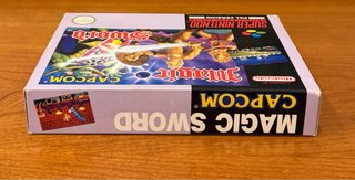 Magic Sword SNES PAL Version Capcom