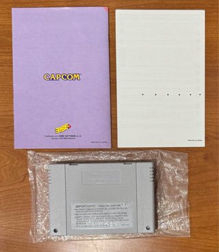 Magic Sword SNES PAL Version Capcom