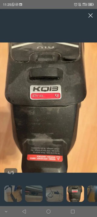 Patinete Eléctrico Niu KQi3 Pro Negro