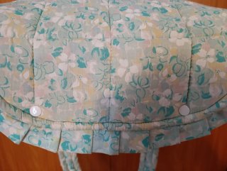 Saco de fraldas floral