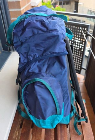 Mochila Montaña Lafuma 50/55L Azul/Turquesa