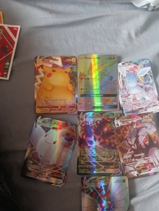 Cartas Pokémon VMAX y GX