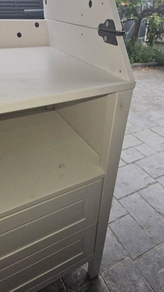 Cambiador de bebé IKEA blanco