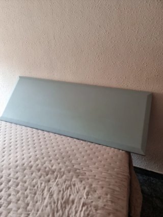 Cabecero azul cielo