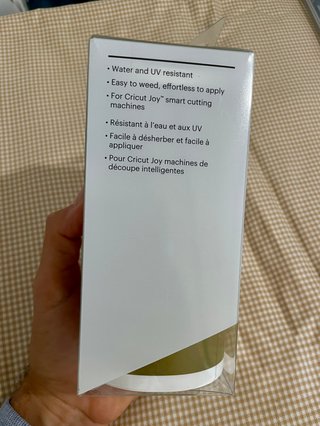 Vinilo Inteligente Cricut Joy Permanente Dorado