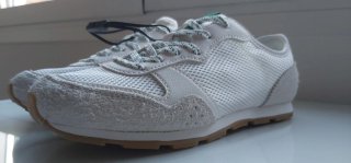 Zapatillas deportivas Zara blancas y verdes