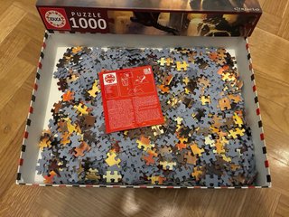 Puzzle Educa 1000 Dragón Castillo