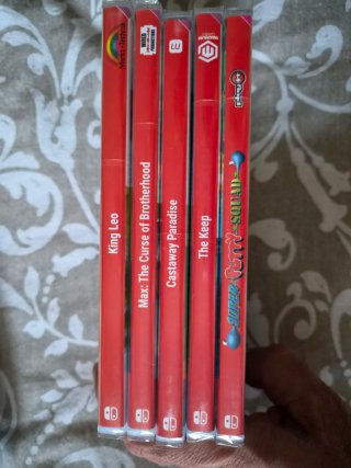 Lote 5 Juegos Nintendo Switch
