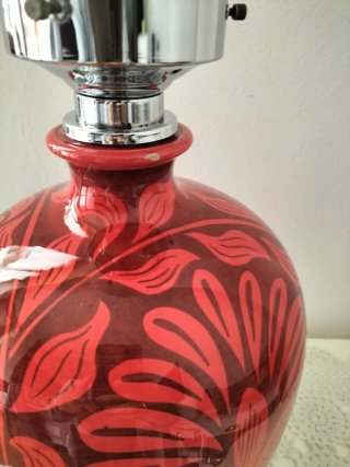 Lampada ceramica vintage anni 60