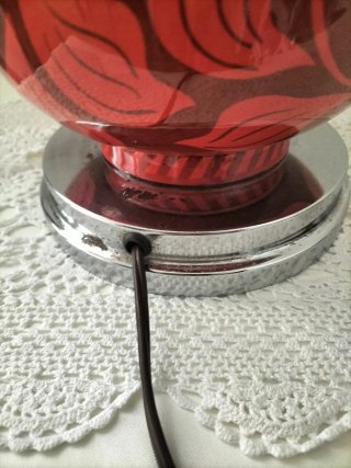 Lampada ceramica vintage anni 60