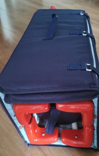Cuna de viaje Babideal con colchón