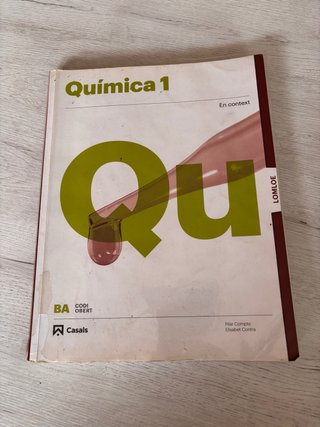 Química 1 BA LOMLOE