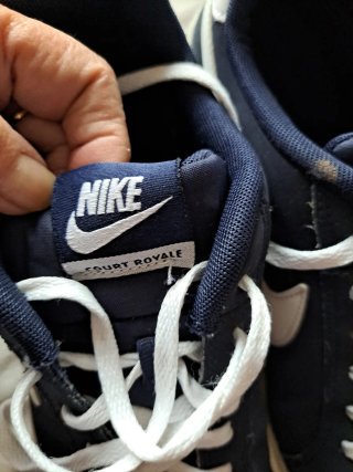 Deportivas Nike Azul y Blanco