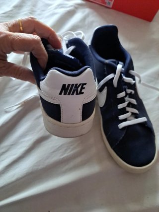 Deportivas Nike Azul y Blanco