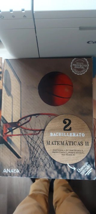 Matemáticas II. 2o de Bachillerato