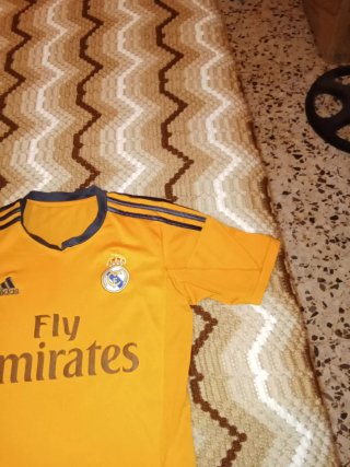 Camiseta Real Madrid Adidas Fly Emirates Naranja