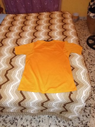 Camiseta Real Madrid Adidas Fly Emirates Naranja