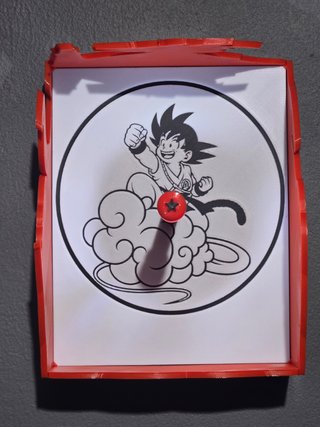 Lámpara Sombra Goku Nube Voladora
