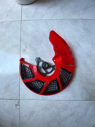 Protector disco delantero moto enduro/cross