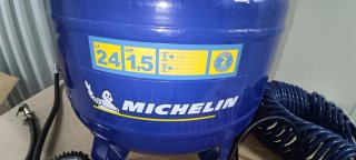 Compresor Aire Michelin 24L Portátil Vertical